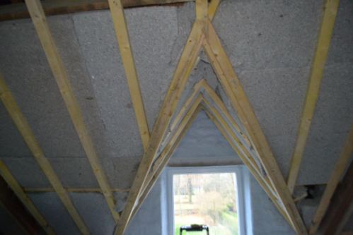 Isolation des rampants sous toiture