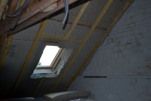 Isolation des rampants sous toiture